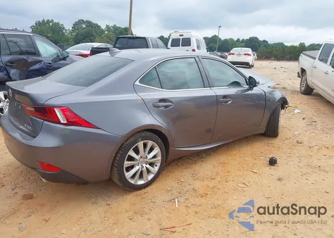 2016 Lexus Is 200T from USA, damaged, VIN JTHBA1D29G5016457